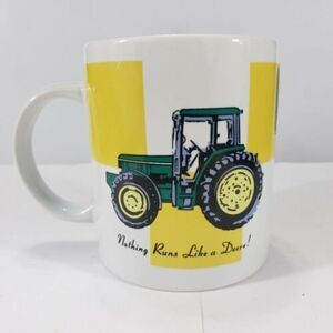 John Deere Mug Nothing Runs Like A Deere Gibson Coffee Tea Cup Used Condition